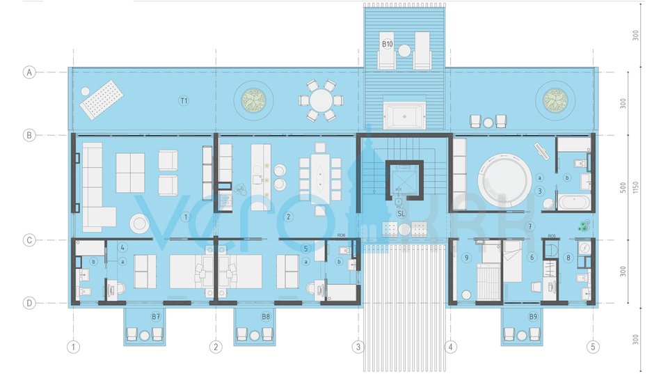 Apartment, 215 m2, For Sale, Malinska