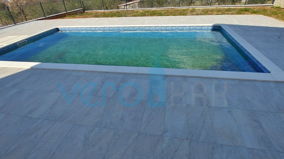 Malinska, dintorni, casa indipendente con vista mare e piscina