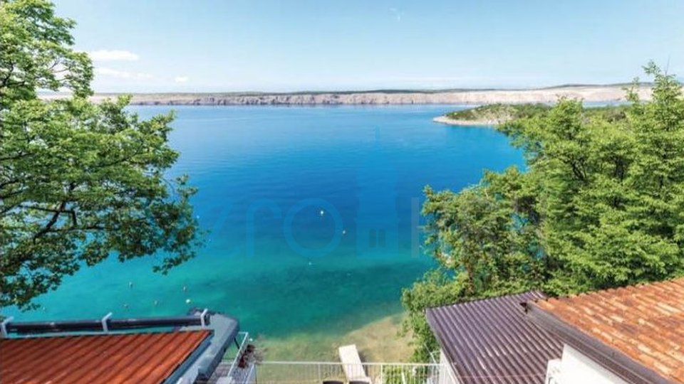 Jadranovo, Crikvenica, semi-detached house 1st row to the sea with a beautiful view