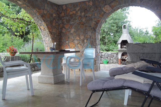 Island of Krk, Dobrinj, surroundings, renovated stone house with a large garden