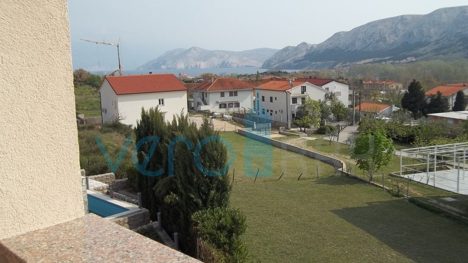 Otok Krk, Baška, Jurandvor, vila s bazenom i pogledom na more