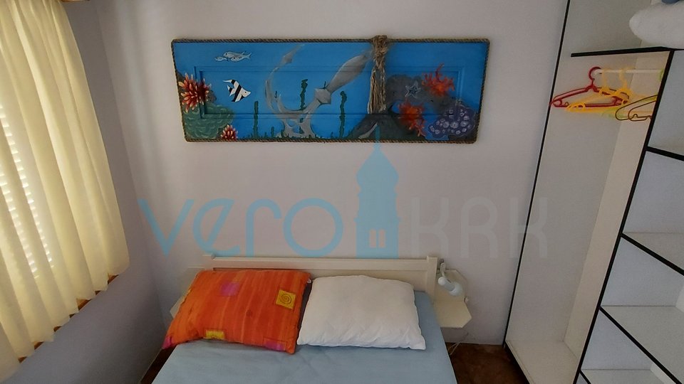 Malinska, Umgebung, Apartment mit zwei Schlafzimmern und wunderschönem Meerblick