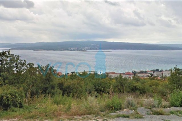 Crikvenica, Building land with a project and open sea view