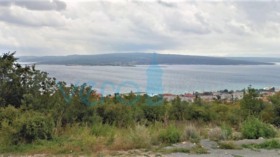 Crikvenica, Building land with a project and open sea view