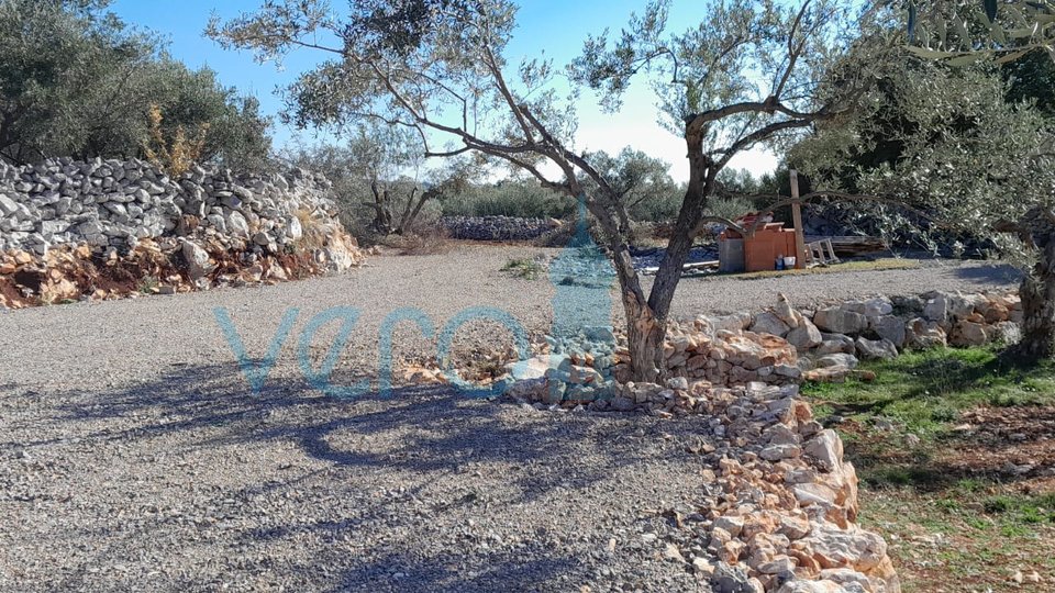 City of Krk, surroundings, Agricultural land of 978m2 with a sea view