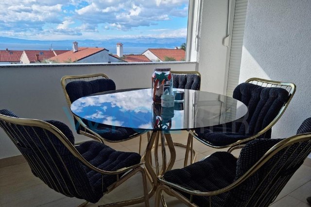 Otok Krk, Malinska, Appartamento con due camere da letto con vista, in vendita