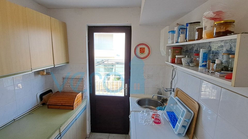 Malinska, three-room apartment 61 m2, only 80 m from the sea, view, for sale