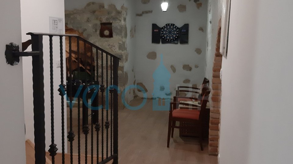 City of Krk, wider area, Holiday house in a row with a view of the sea, for sale