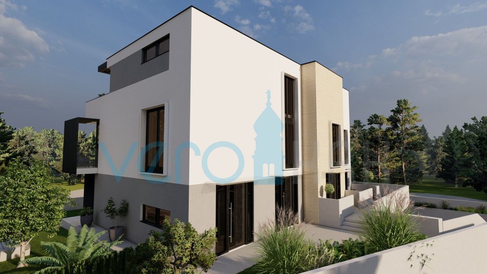 Mesto Krk, center, luksuzno stanovanje 90m2, garaža, terasa