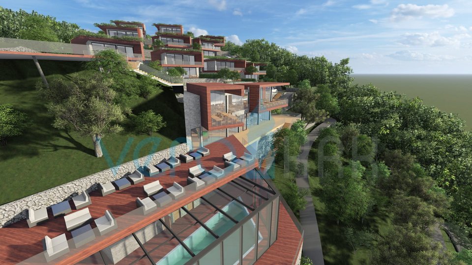Kraljevica - Grundstück für den Bau eines Resorts, 10 Villen, zu verkaufen
