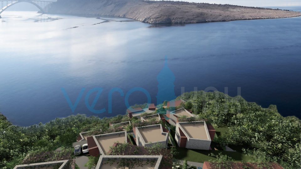 Kraljevica - land for the construction of a resort, 10 villas, for sale