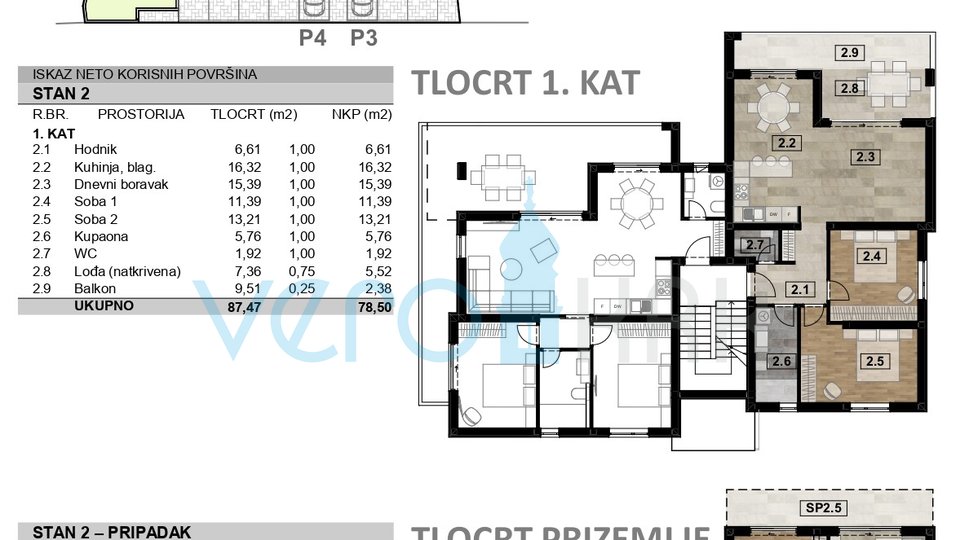 Stanovanje, 124 m2, Prodaja, Malinska