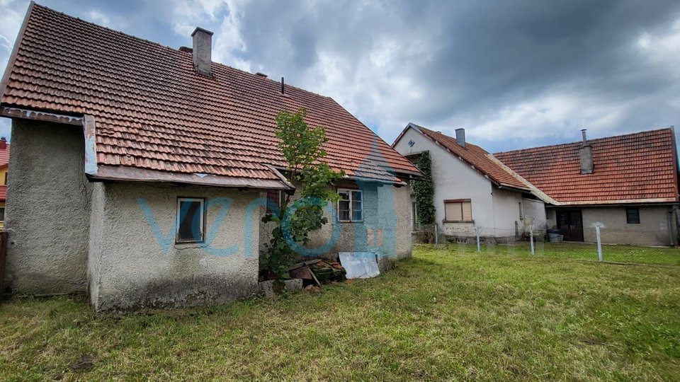 Ravna Gora - detached house, auxiliary building, 15861 m2 of land, for sale