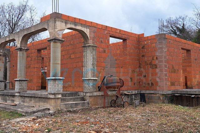 Šilo, Umgebung, Insel Krk, Baubeginn für Einfamilienhaus, Verkauf