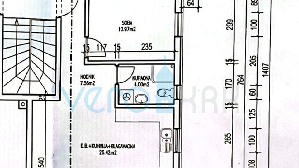 Wohnung, 71 m2, Verkauf, Dobrinj - Soline