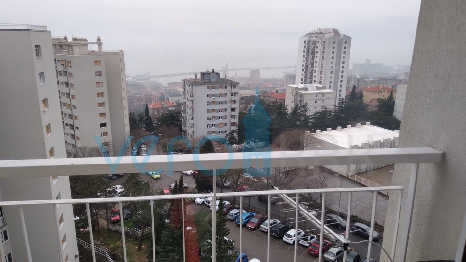 Rijeka, Kozala, furnished studio apartment, view, for sale