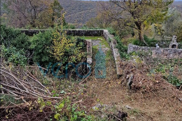 Isola di Krk, Dobrinj, Casa indipendente 41m2 con giardino e vista panoramica, in vendita