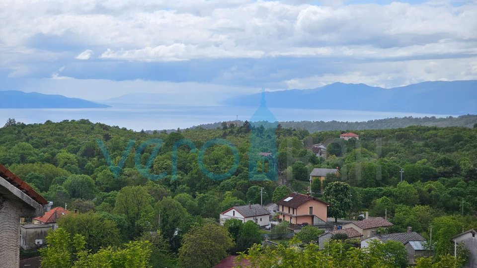 Rijeka, Grobnik, casa bifamiliare, 162 m2, giardino 200 m2, vista permanente, in vendita