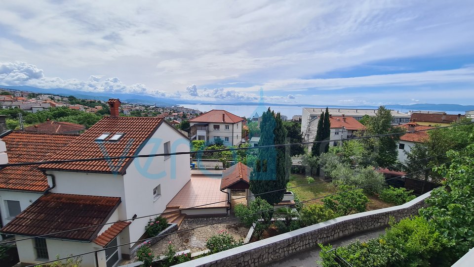 Rijeka, Grbci, Two-story apartment 145m2 with a terrace and open sea view, for sale