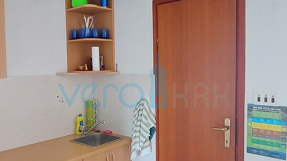 Malinska, one bedroom apartment with loggia in a great location, for sale