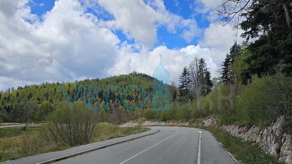 Gorski kotar, Fužine, Zemljište 1240 m2 za gradnju kuće za odmor, prodaja