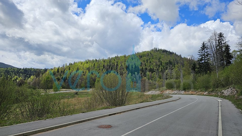 Gorski kotar, Fužine, Zemljište 1240 m2 za gradnju kuće za odmor, prodaja