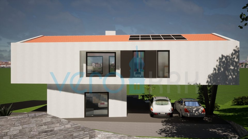 Vrbnik, building plot 1231 m2, top location, view, sale