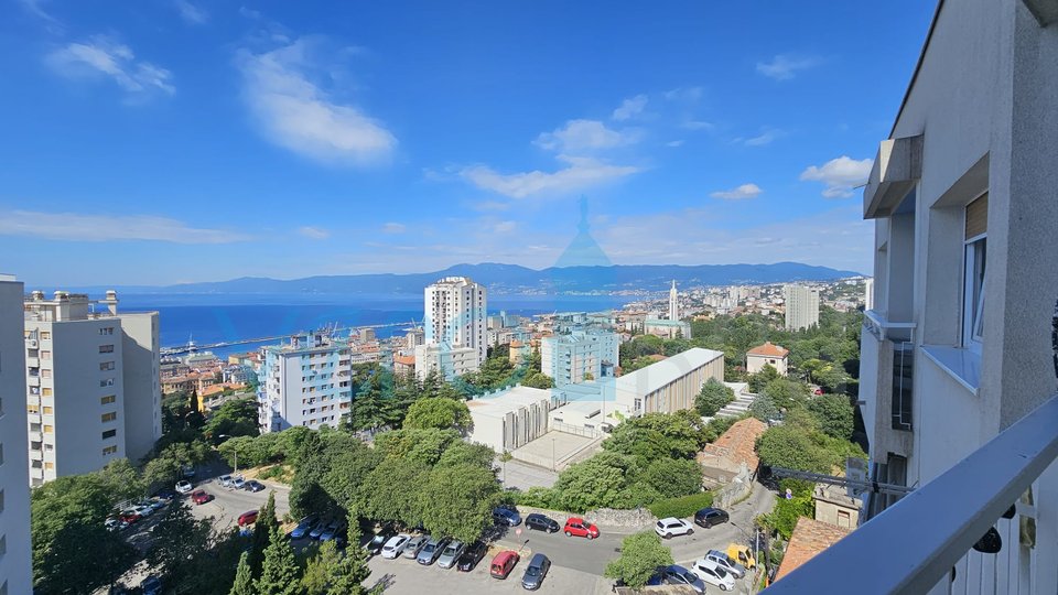 Rijeka, Kozala, möbliertes Studio-Apartment, Aussicht, zu verkaufen
