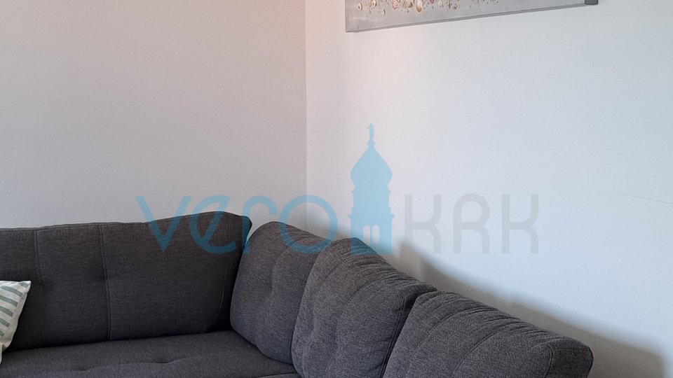 Uvlala Soline, Insel Krk, Zwei-Zimmer-Wohnung 62 m2, Meerblick, zu verkaufen