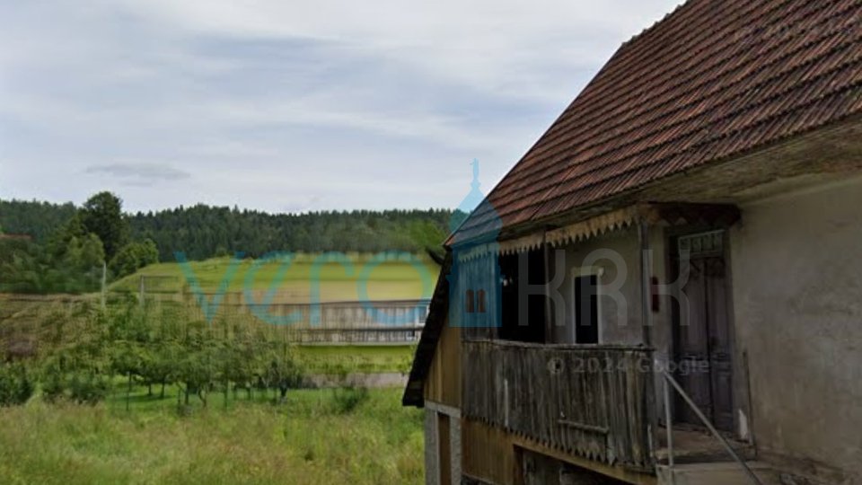 Gorski Kotar, Čabar, Prezid, autochthonous house with garden, for sale