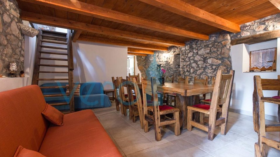 Insel Krk, Umgebung, renoviertes authentisches Steinhaus