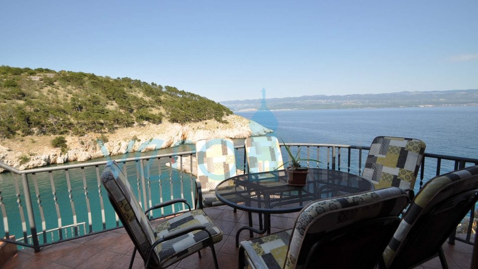 Vrbnik, island of Krk, unique house on a rock above the sea